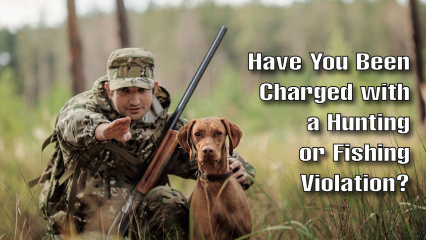 Have you been charged with a hunting violation?